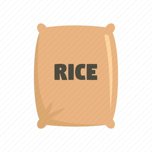 Agriculture, bag, brown, food, rice, sack, textile icon - Download on Iconfinder