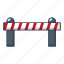 barrier, car, cartoon, highway, logo, object, road 