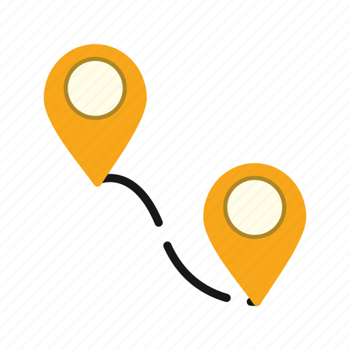 Distance, location, map icon - Download on Iconfinder