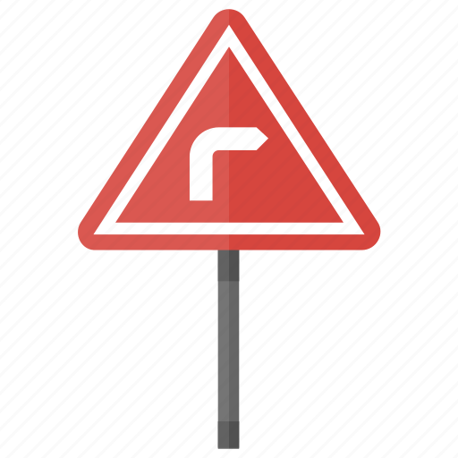 Directional sign, driving sign, right turn, road sign, traffic sign icon - Download on Iconfinder