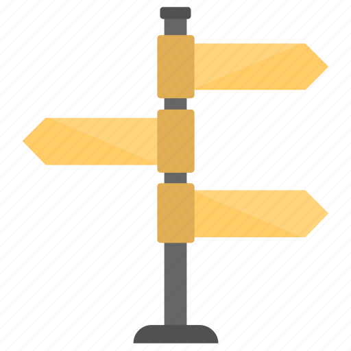 Fingerpost, guidepost, signboard, signpost, street sign icon - Download on Iconfinder