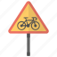 no cycles, road instructions, road safety, road sign, traffic sign 