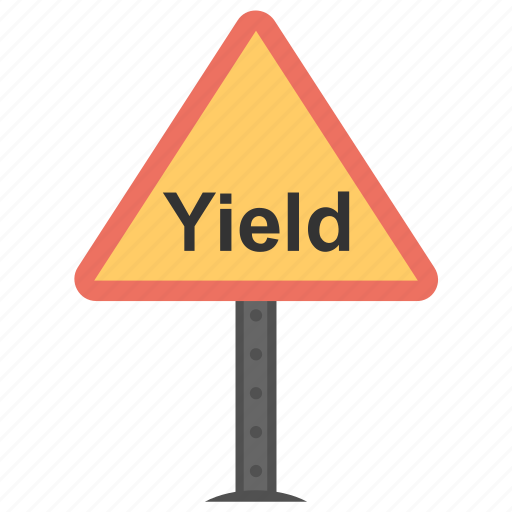 Give way, road sign, traffic sign, traffic warning, yield sign icon - Download on Iconfinder