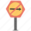 no right, prohibitory sign, road sign, traffic law, traffic warnings 