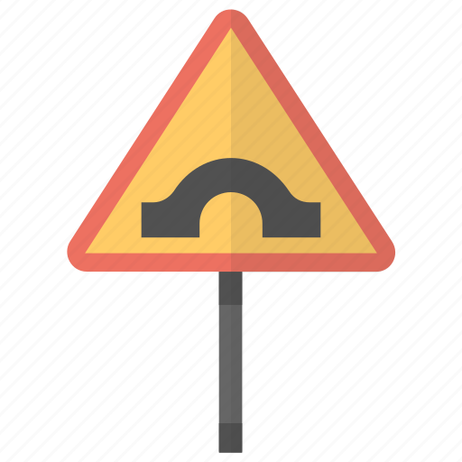Bridge ahead, bridge sign, caution sign, narrow bridge, traffic sign icon - Download on Iconfinder