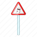 car, road, slippery, warning 