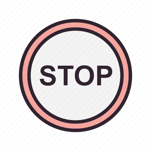 Stop, caution, end, warning icon - Download on Iconfinder