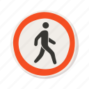prohibition, flat, icon, sign, road, traffic, transportation, highway, direction