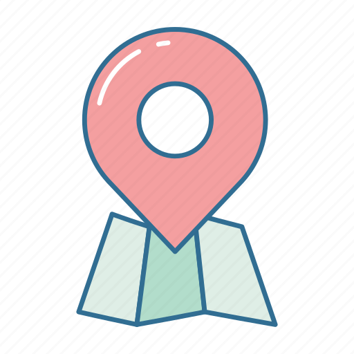 Gps, map, navigation, position, roadtrip, direction, pin icon - Download on Iconfinder