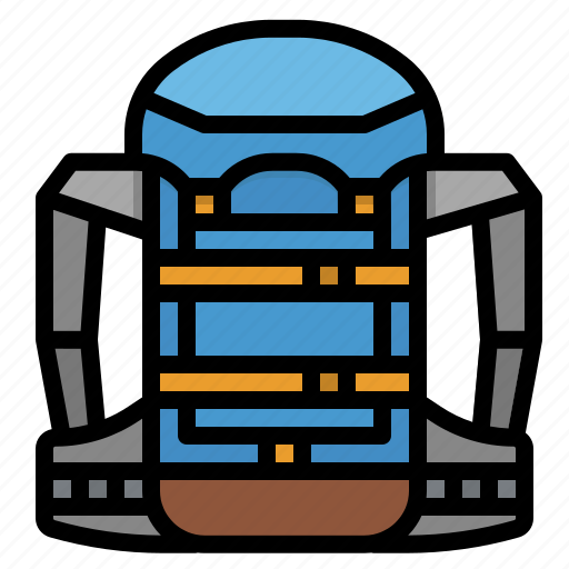 Backpack, bag, baggage, luggage, travel icon - Download on Iconfinder