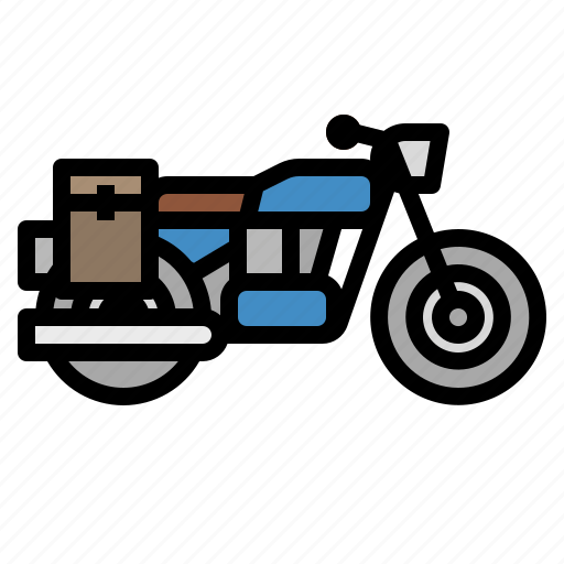 Motorbike, motorcycle, transport, travel, vehicle icon - Download on Iconfinder