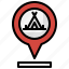 destination, location, orientation, pin, placeholder 