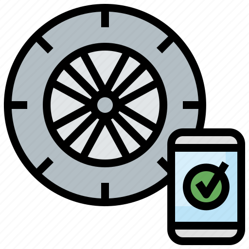Construction, pressure, tire, tools, transportation, utensils icon - Download on Iconfinder