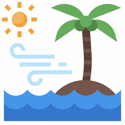 Beach, holidays, landscape, sea, summer icon - Download on Iconfinder
