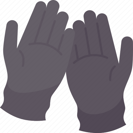 Gloves, hands, protection, clean, rubber icon - Download on Iconfinder