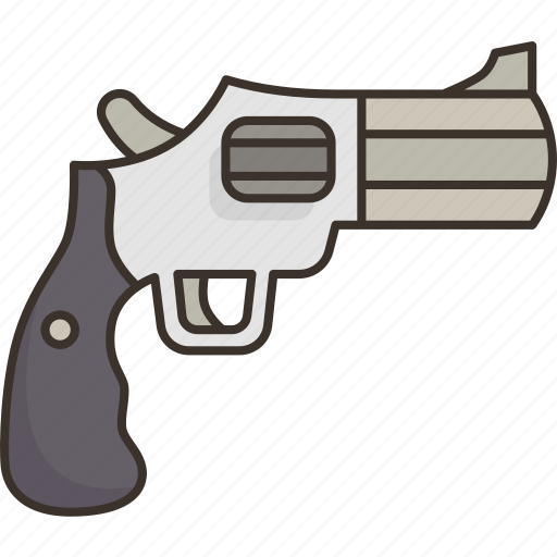 Gun, pistol, revolver, firearm, weapon icon - Download on Iconfinder