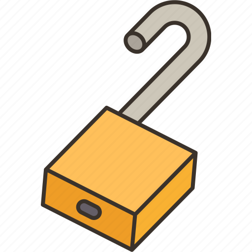 Padlock, lock, security, key, safeguard icon - Download on Iconfinder