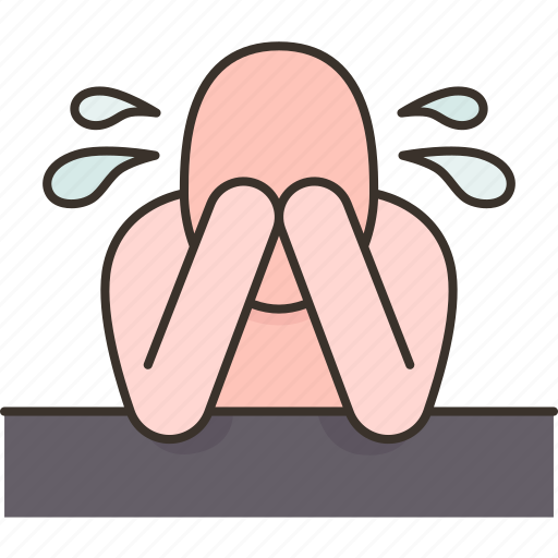 Victims, crying, terrified, shocked, violence icon - Download on Iconfinder