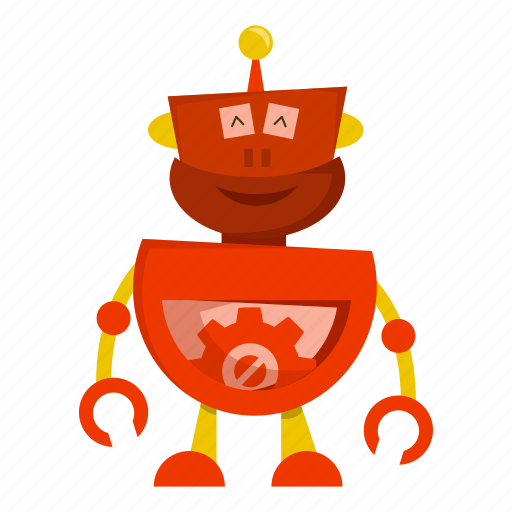 Cartoon, character, cyborg, robot icon - Download on Iconfinder