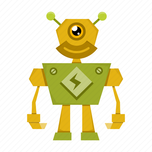 Cartoon, cyborg, robot icon - Download on Iconfinder