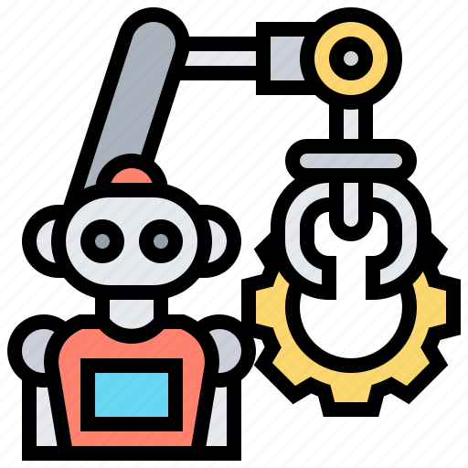 Automation, function, industrial, mechanic, robot icon - Download on Iconfinder