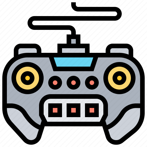 Controller, device, joystick, monitor, panel icon - Download on Iconfinder