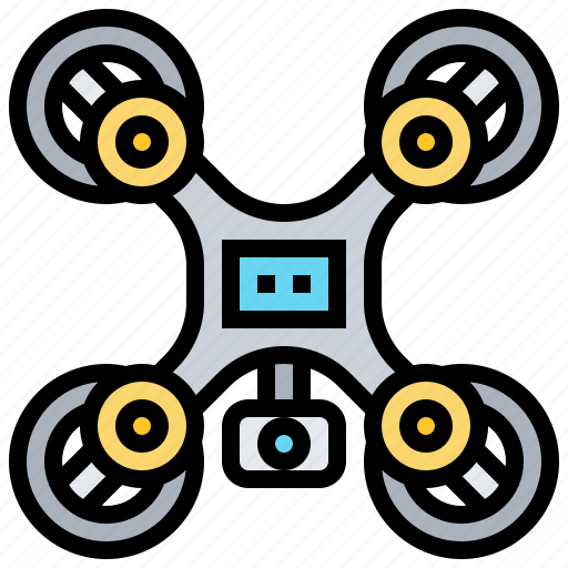 Aviation, drone, flight, propeller, quadcopter icon - Download on Iconfinder