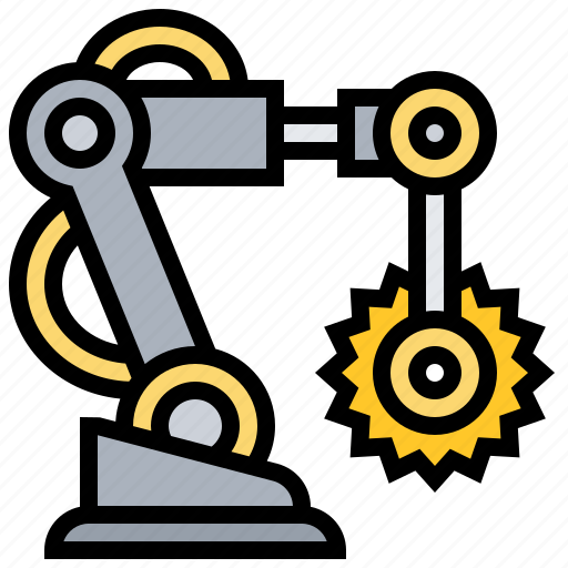 Assembly, factory, machinery, robotic, tool icon - Download on Iconfinder