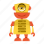 android, cartoon, robot, toy 