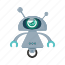 android, cartoon, robot, toy