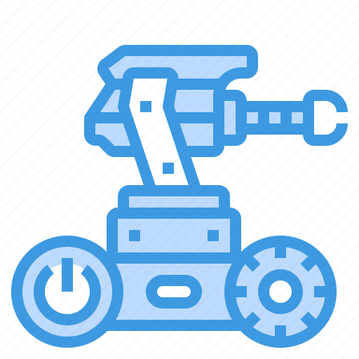 Robot, robotics, artificial, intelligence, machine, arm icon - Download on Iconfinder