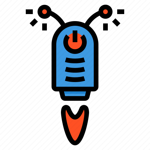 Robot, robotics, artificial, intelligence, machine, space icon - Download on Iconfinder