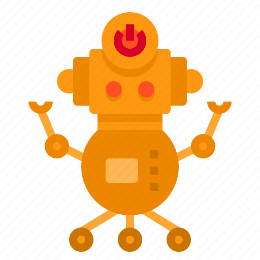 Robot, robotics, artificial, intelligence, toy, machine icon - Download on Iconfinder