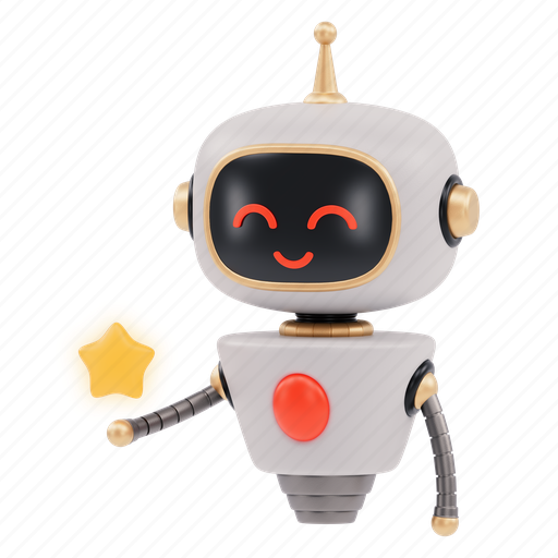 Robot, automation, humanoid, intelligence, manufacturing, technology, robotics 3D illustration - Download on Iconfinder
