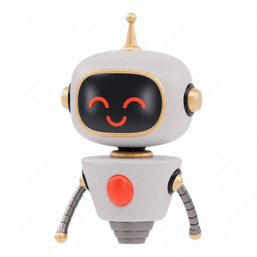 Robot, robotic, automation, humanoid, intelligence, manufacturing, technology 3D illustration - Download on Iconfinder