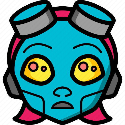Avatars, bot, droid, girl, punk, robot icon - Download on Iconfinder