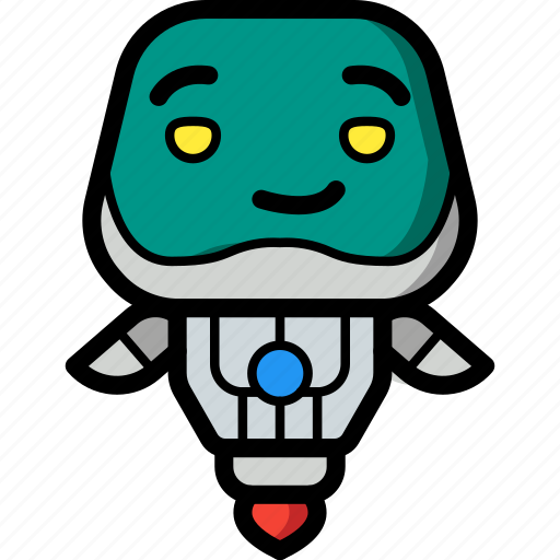 Avatars, bot, droid, robot, smug icon - Download on Iconfinder