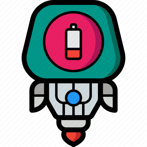 Avatars, droid, low, power, robot icon - Download on Iconfinder