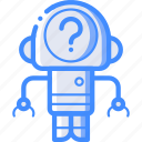 avatars, bot, droid, question, robot