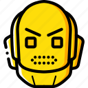 angry, avatars, bot, droid, robot