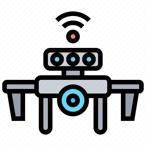 Aircraft, camera, detection, drone, technology icon - Download on Iconfinder