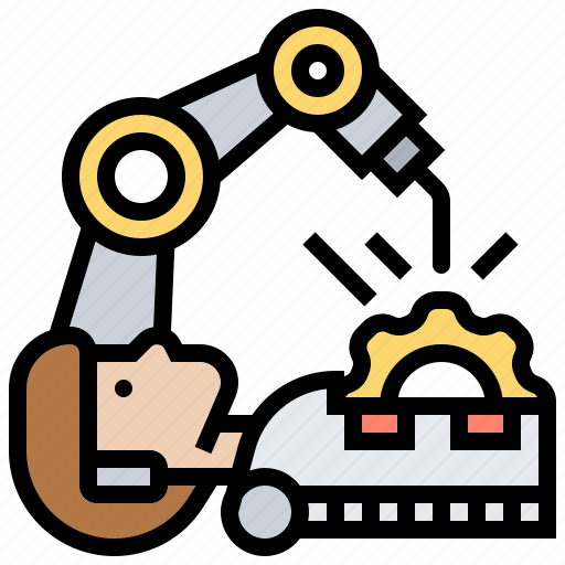 Humanoid, maintenance, manufacture, production, repair icon - Download on Iconfinder