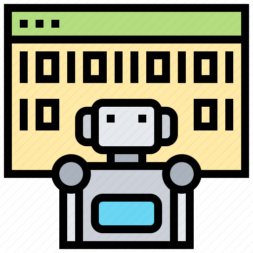 Binary, code, computing, cyborg, programing icon - Download on Iconfinder