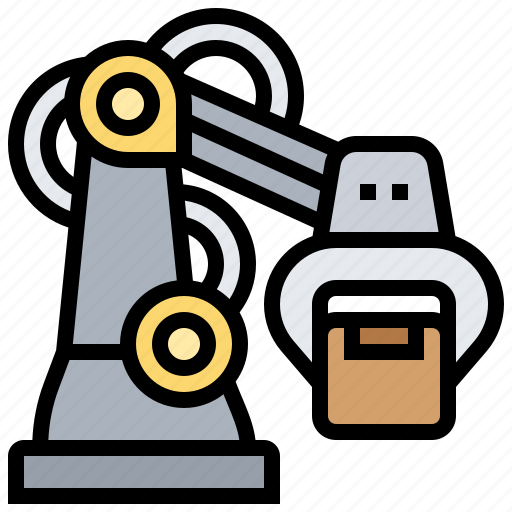Automatic, industrial, process, robots, technology icon - Download on Iconfinder