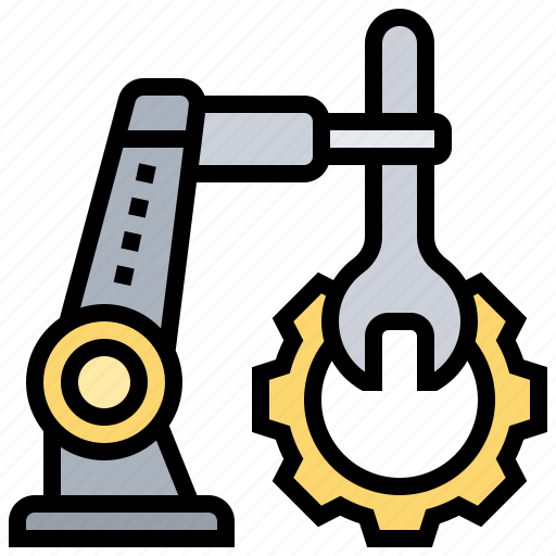 Fix, machine, maintenance, repair, robot icon - Download on Iconfinder