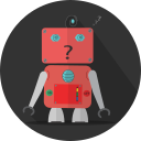 android, mascot, mechanical, metal, robot, robot expression, robotic, space, technology, turn off