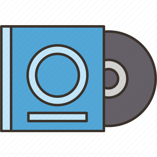 Album, cd, record, song, studio icon - Download on Iconfinder