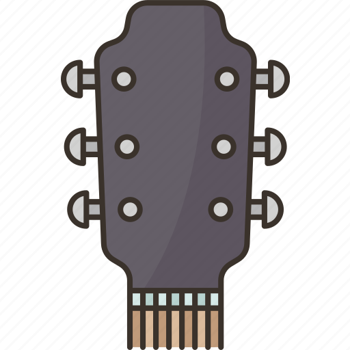 Headstock, string, guitar, musical, instrument icon - Download on Iconfinder