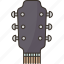 headstock, string, guitar, musical, instrument 