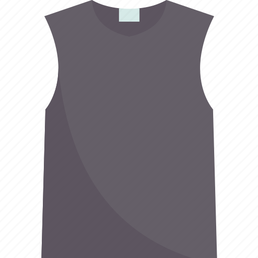 Sleeveless, shirt, apparel, cloth, fashion icon - Download on Iconfinder
